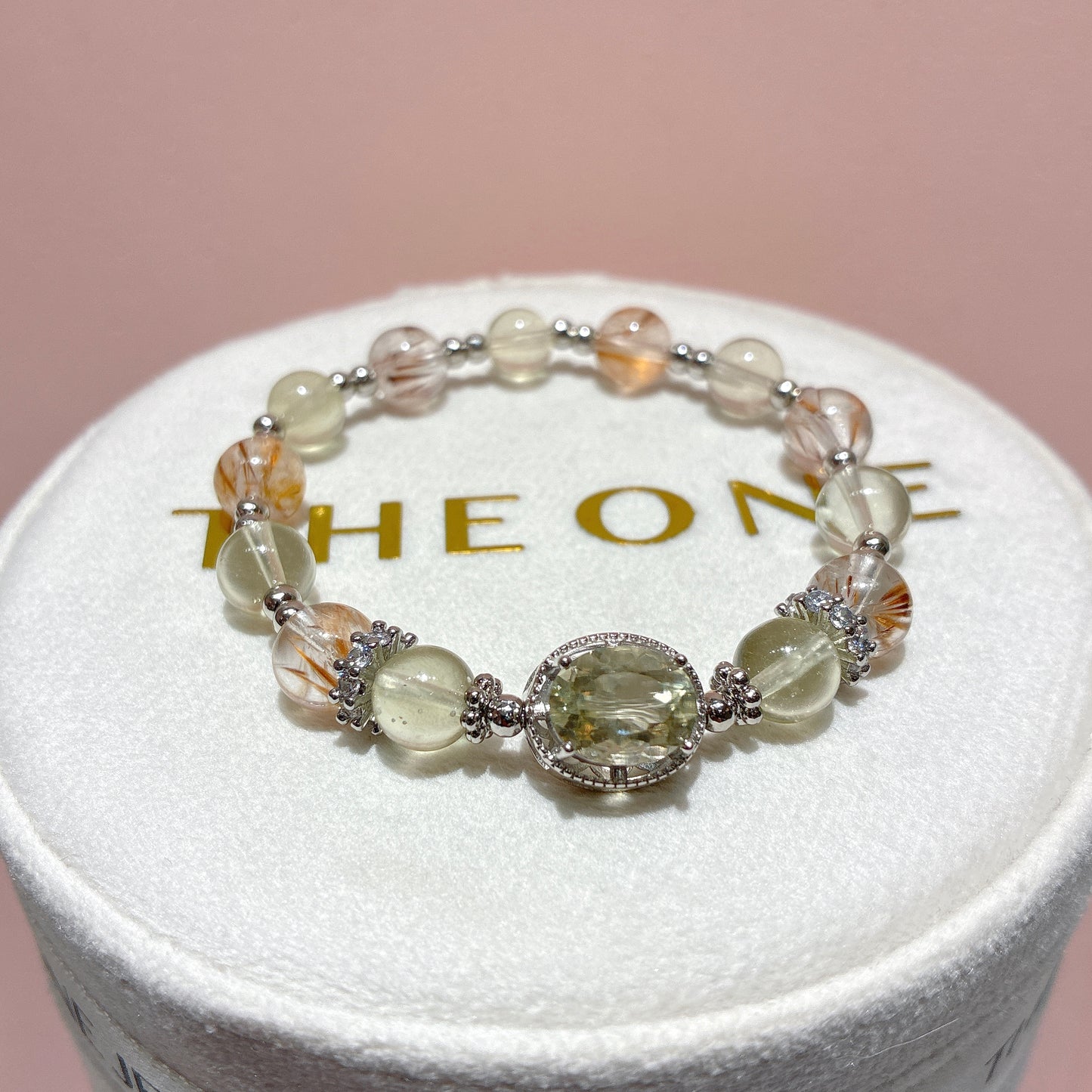 精品*羽毛鈦晶 x 黃金隕石