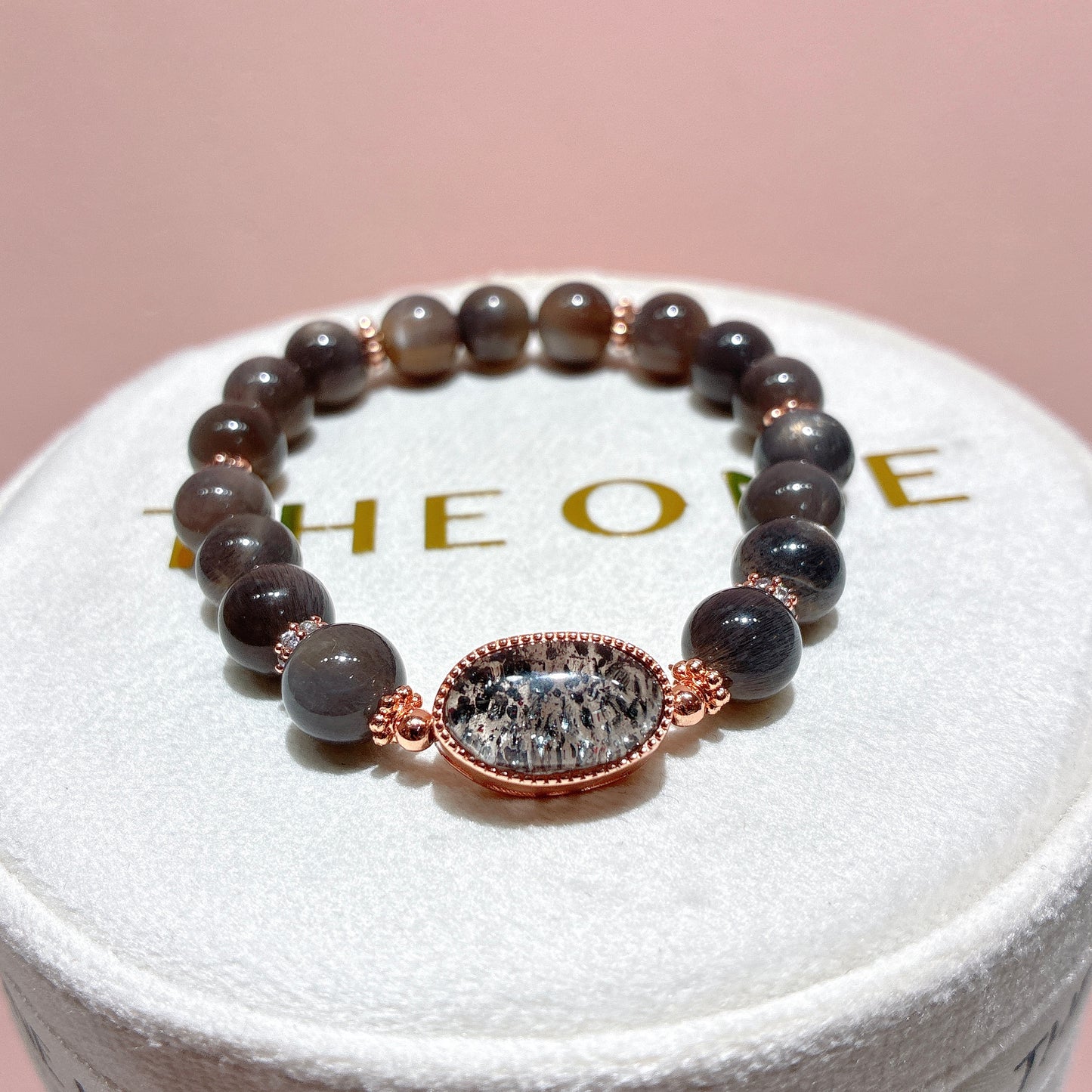 精品*黑金太陽石 x 黑雲母超級七