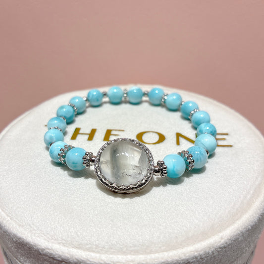 精品*拉利瑪 x 灰藍兔毛