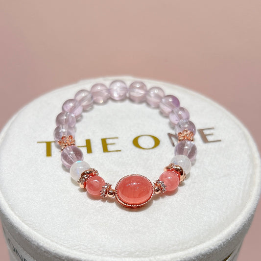 頂級*紫鋰輝 x 紅紋石