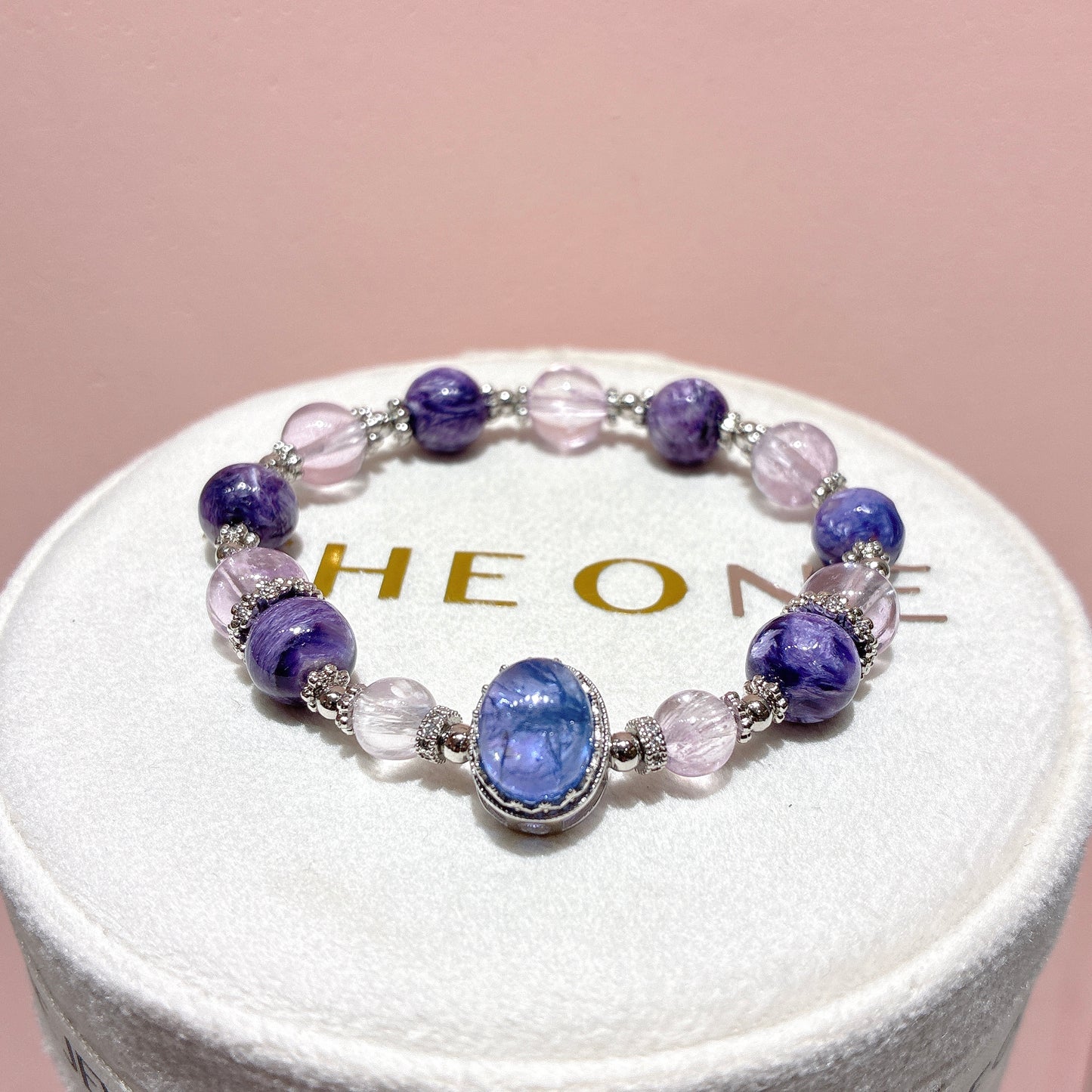 精品*紫龍晶 x 坦桑石