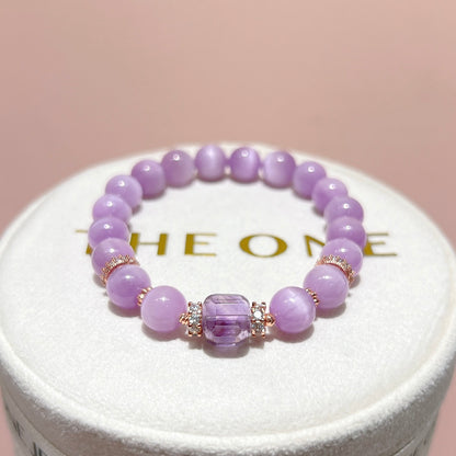 精品*紫鋰輝 x 紫水晶魔方