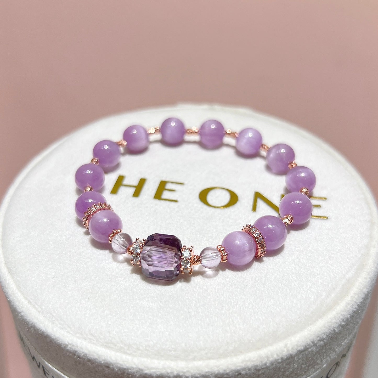 精品*紫鋰輝 x 紫水晶魔方