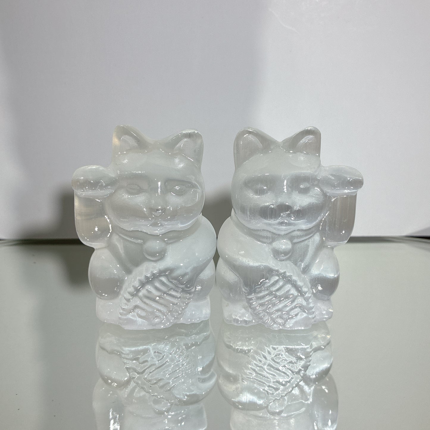 透石膏｜招財貓