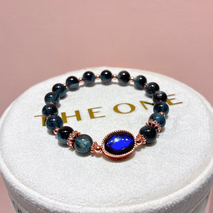 頂級*魔鬼海藍寶 x 斑彩石