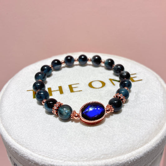 頂級*魔鬼海藍寶 x 斑彩石