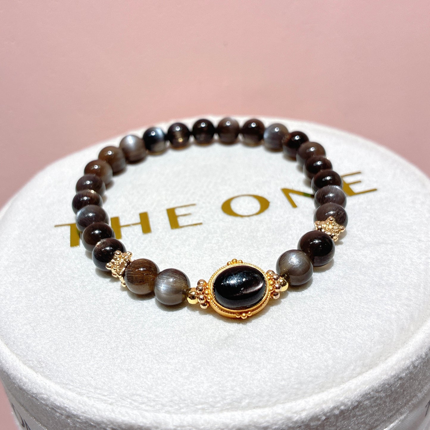 頂級*黑金太陽石 x 金運石