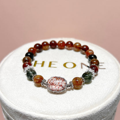 頂級*彩髮晶 x 紅超級七