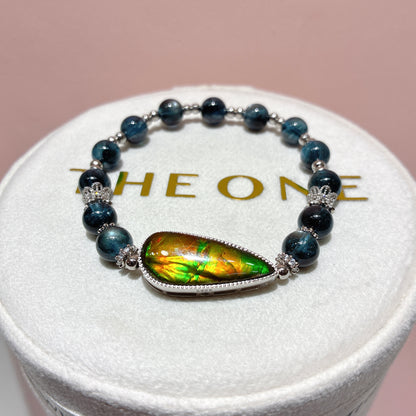 頂級*魔鬼海藍寶 x 斑彩石