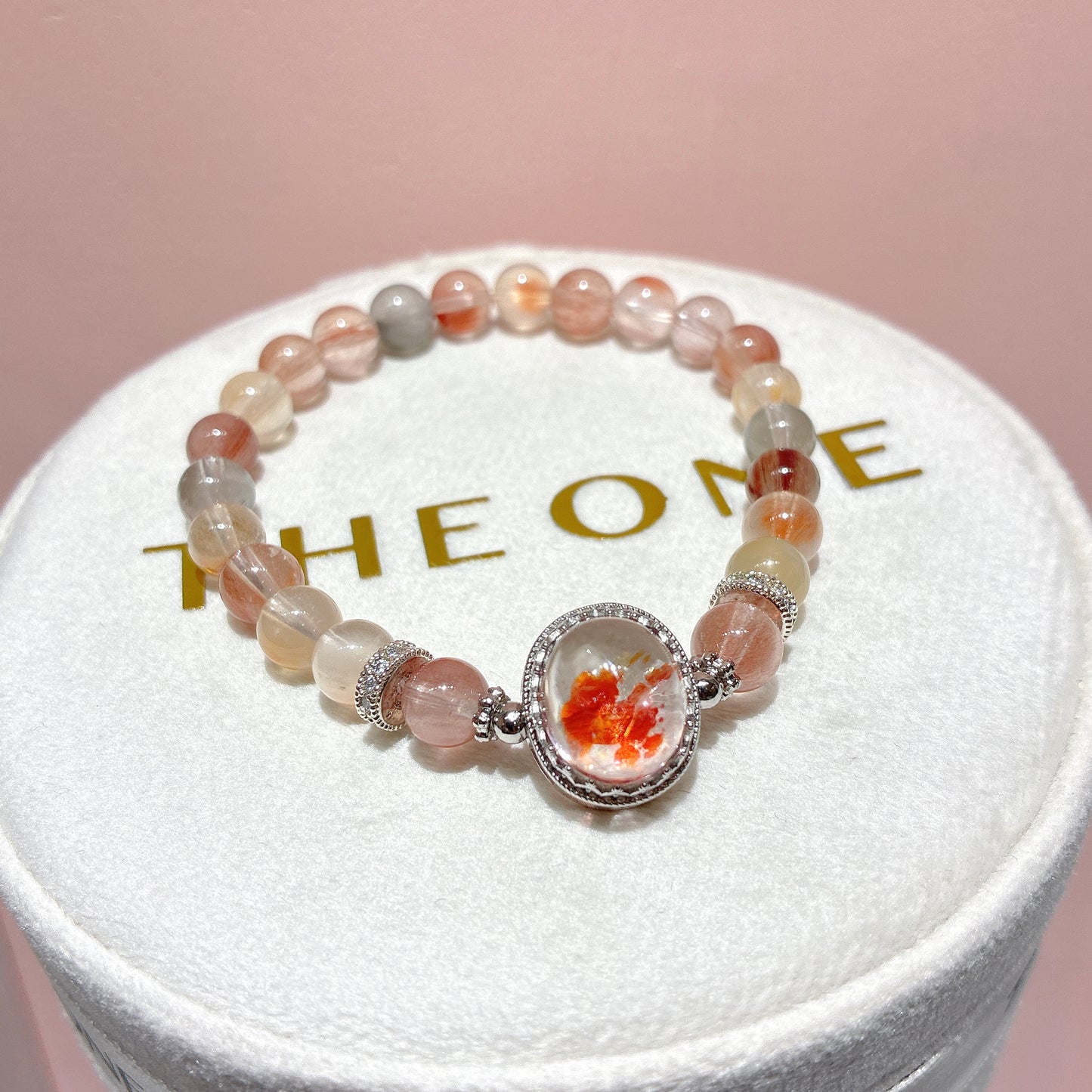 精品*彩兔毛 x 錦鯉膠花