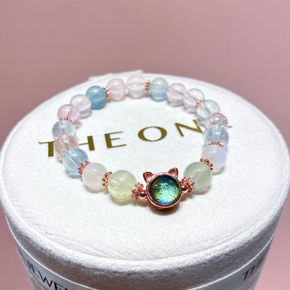 精品*冰種摩根石 x 天鐵隕石