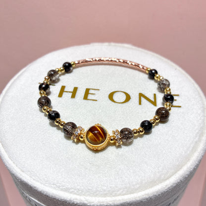 頂級*黑銀鈦 x 黃虎眼