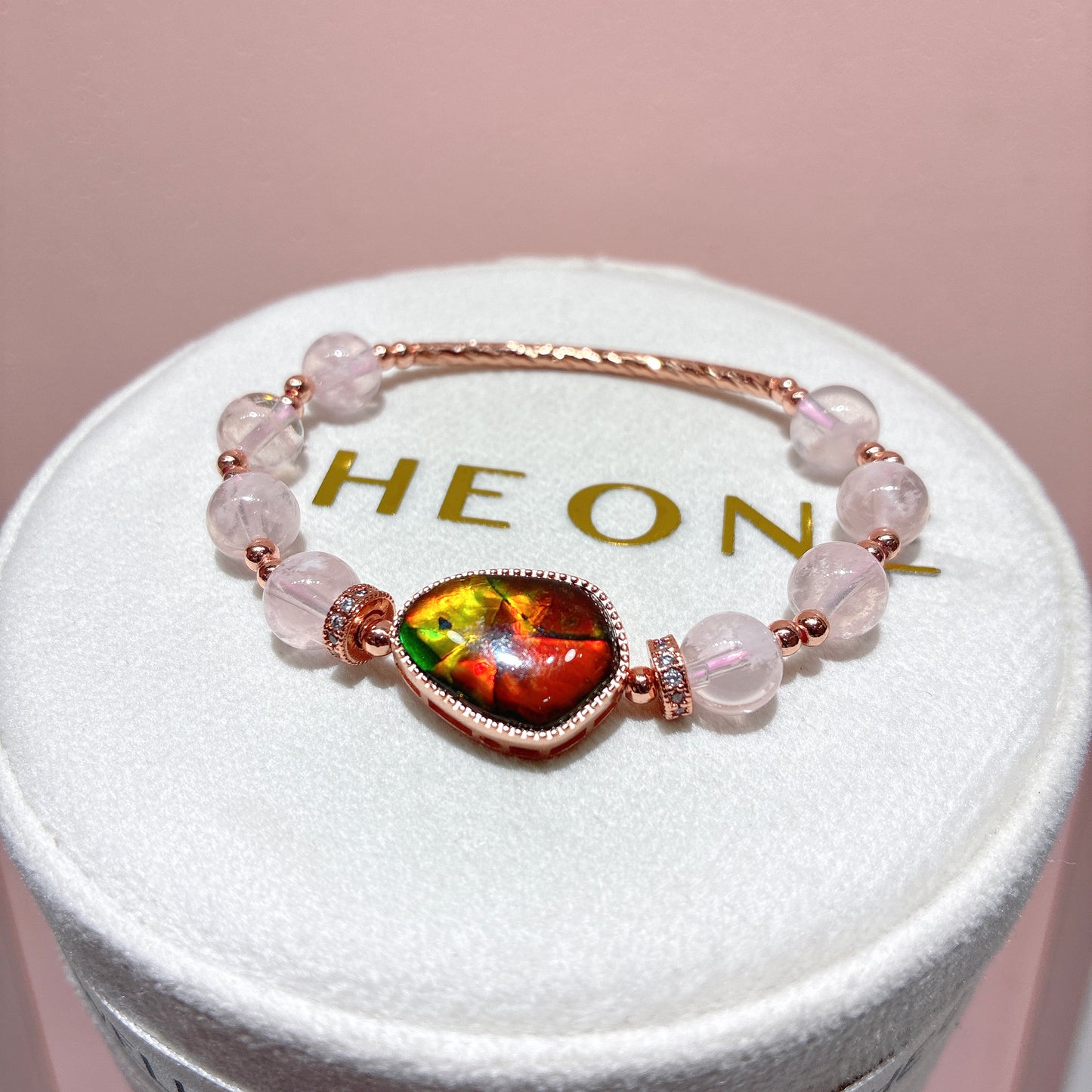 精品*粉幽靈 x 斑彩石