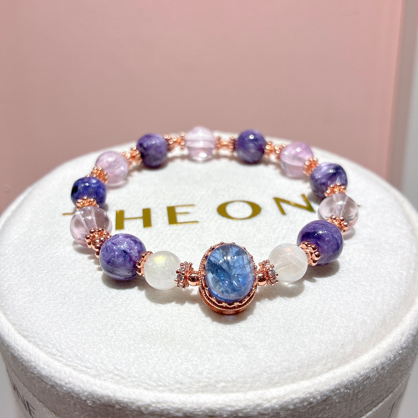 精品*紫龍晶 x 坦桑石