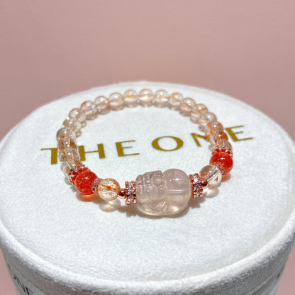 頂級*阿魯沙 x 螢石貔貅