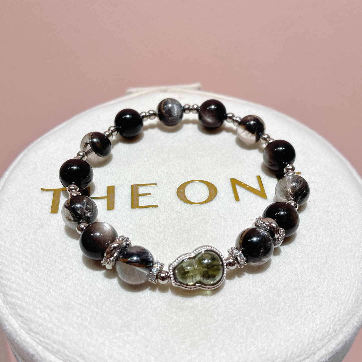 精品*黑銀鈦 x 綠隕石