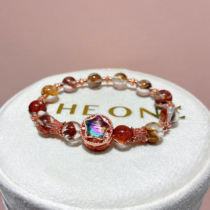 頂級*紅泥骸骨閃靈鑽 x 瑞典天鐵