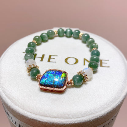 精品*綠透輝 x 斑彩石