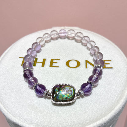 精品*紫水晶 x 斑彩石