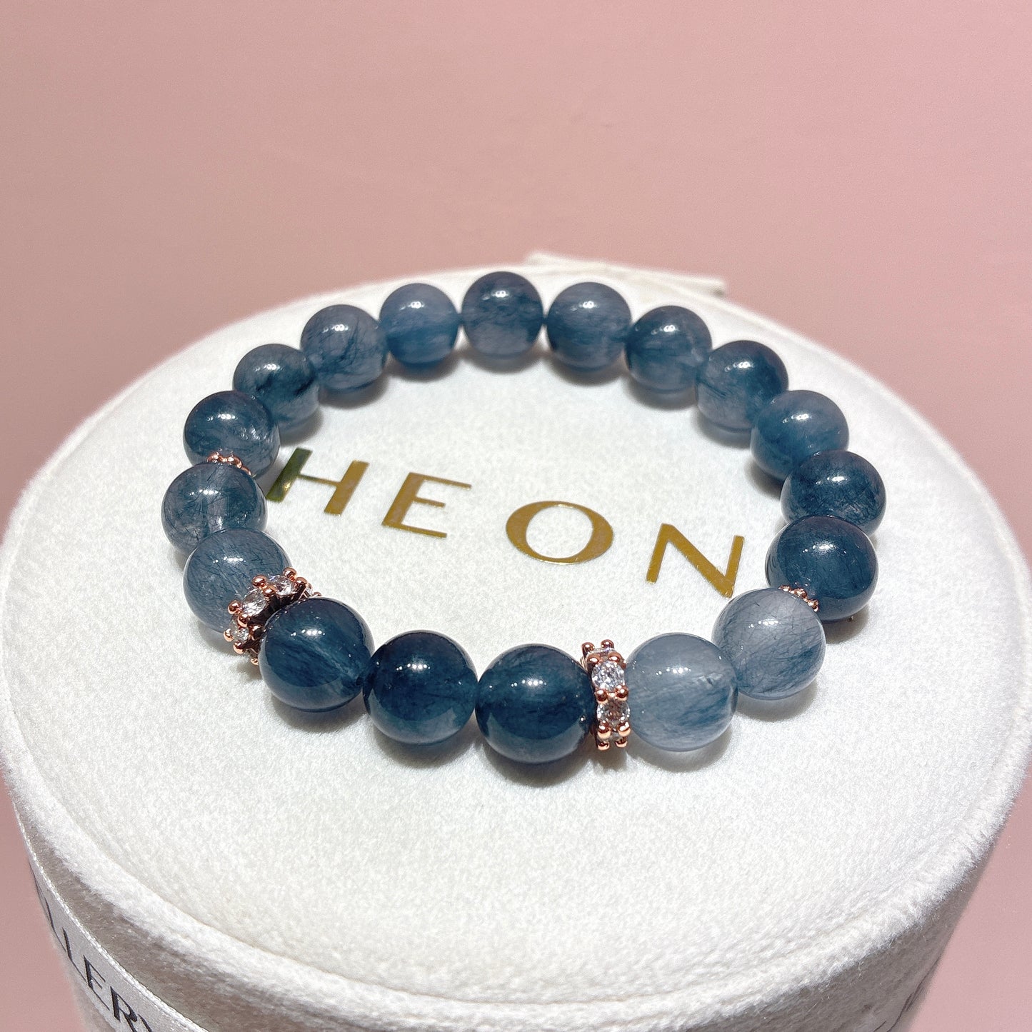 精品*藍鋼絲兔毛 9.6mm