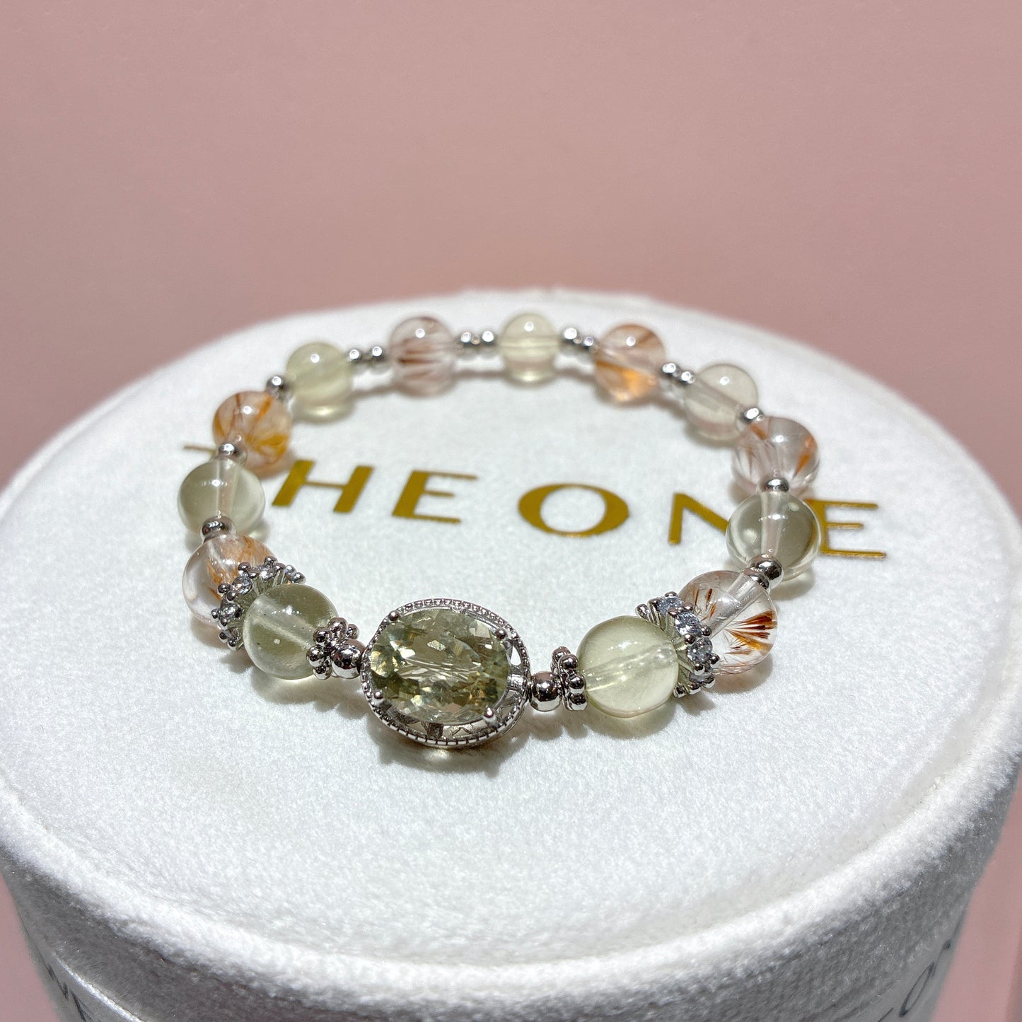 精品*羽毛鈦晶 x 黃金隕石