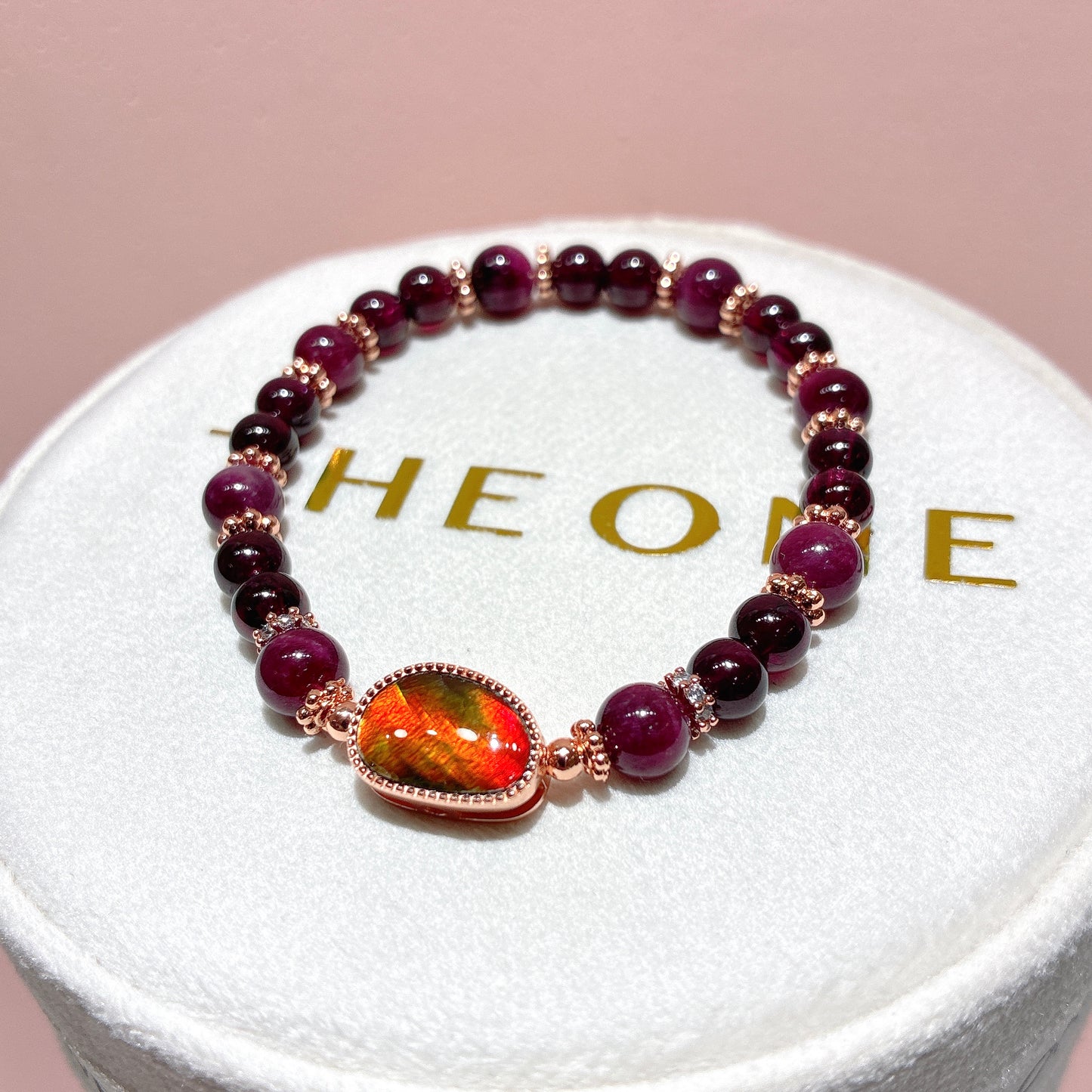 精品*紫牙烏 x 斑彩石