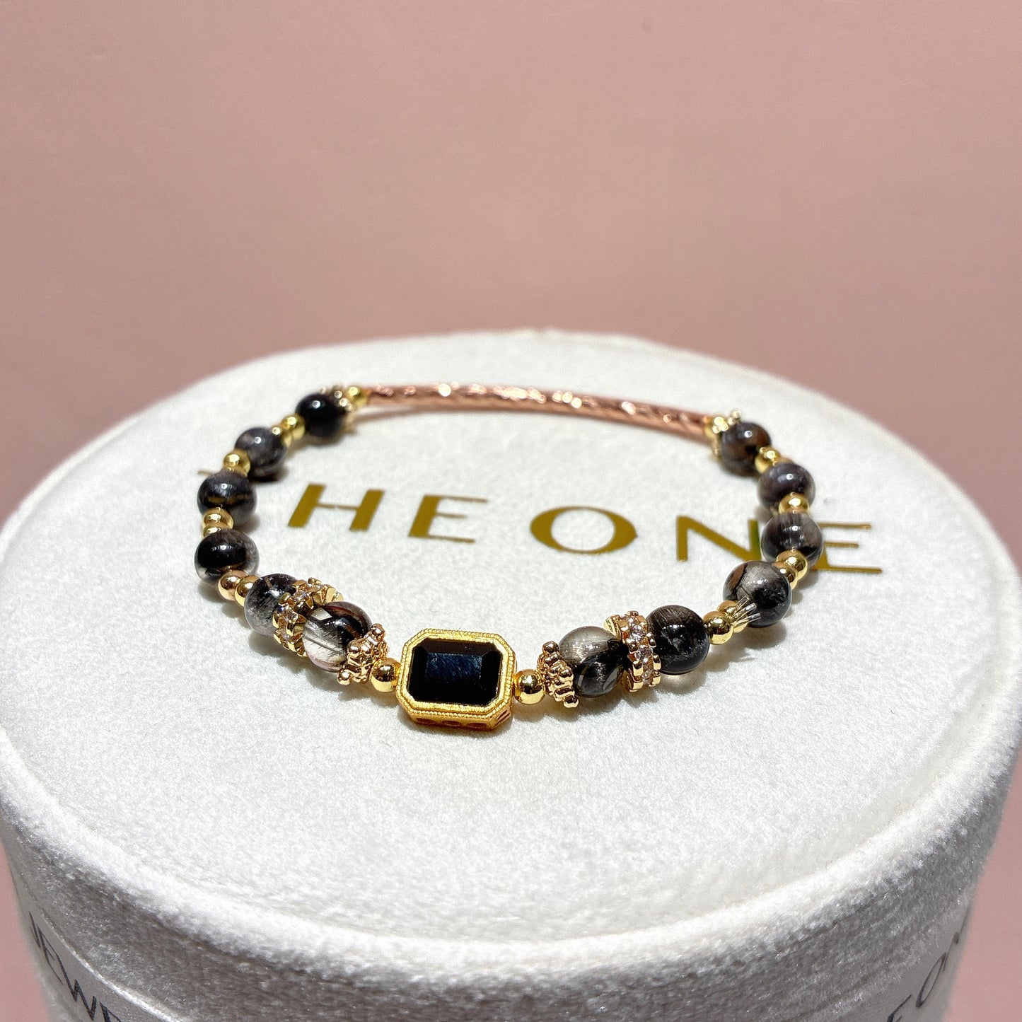 頂級*黑銀鈦 x 黑碧璽