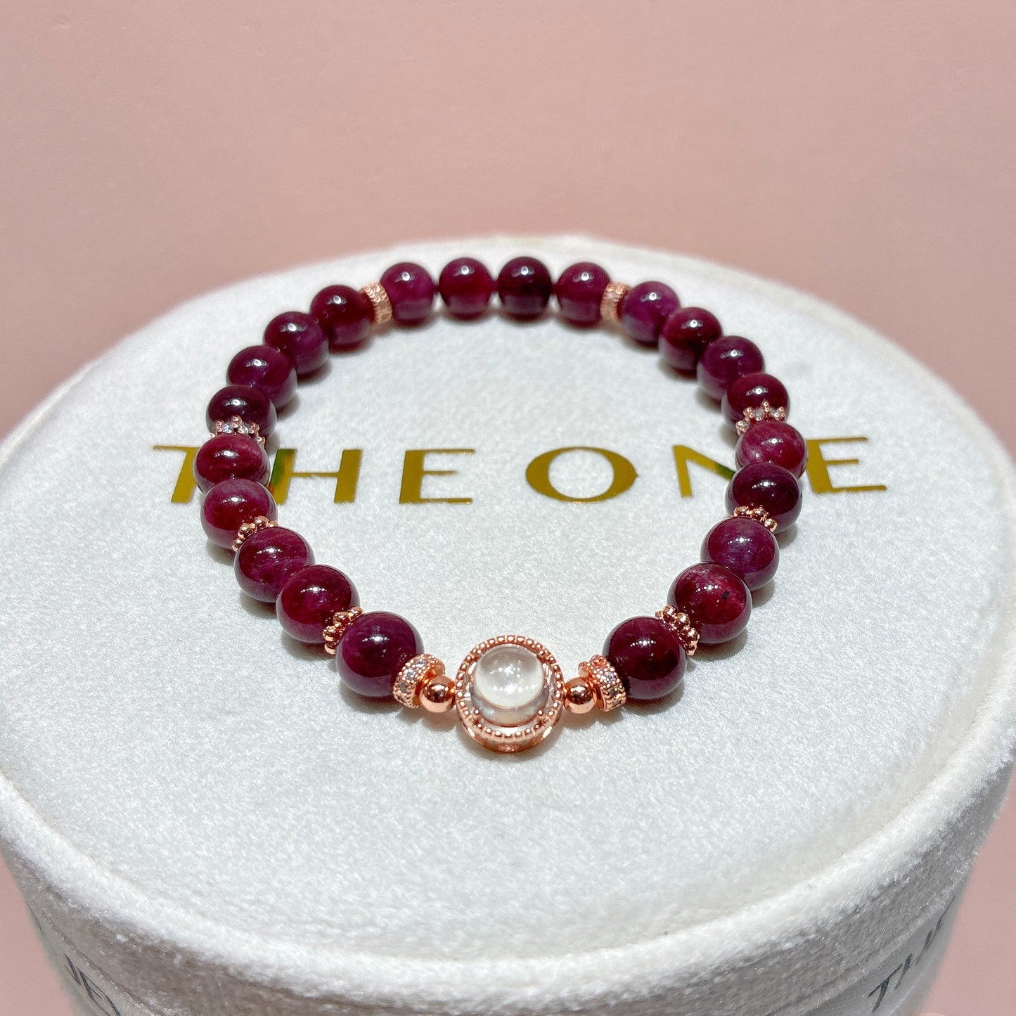 精品*紅碧璽 x 白水月