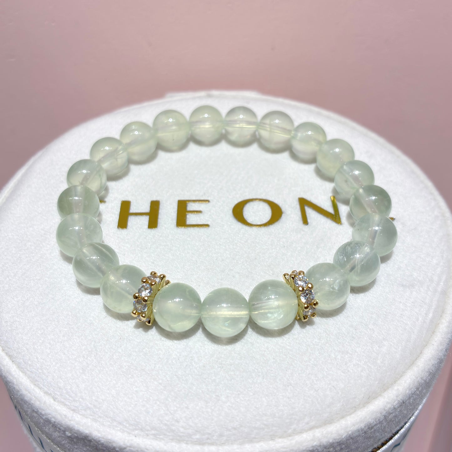 精品*葡萄石 8.5mm
