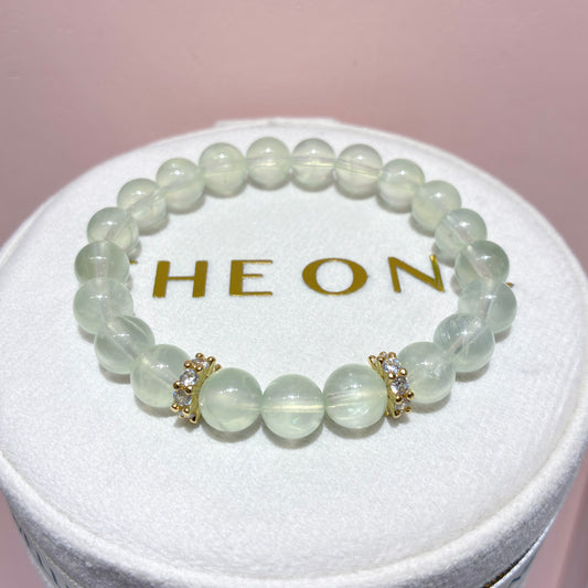 精品*葡萄石 8.5mm