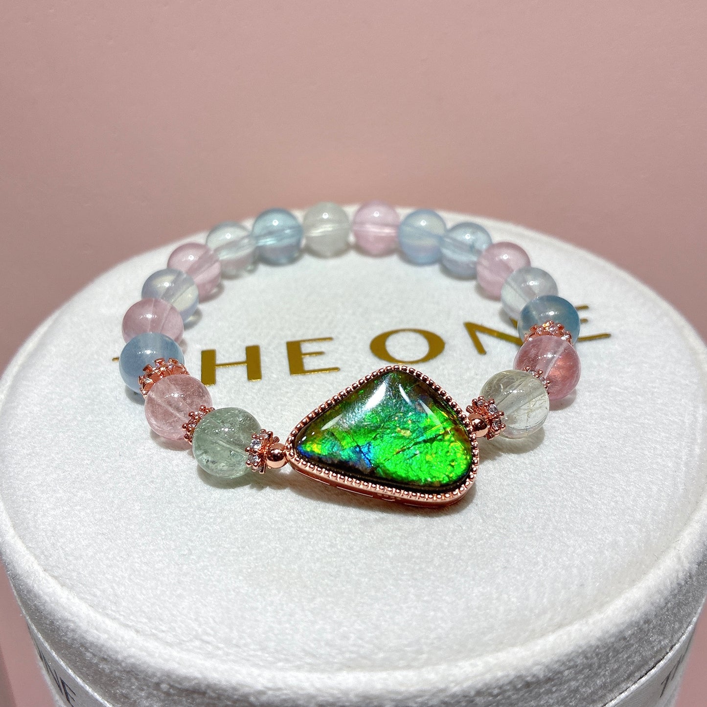 精品*冰種摩根石 x 斑彩石