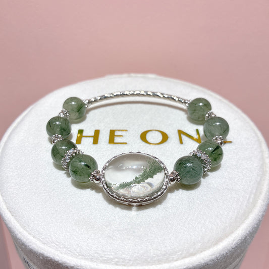 精品*綠髮晶 x 綠幽靈