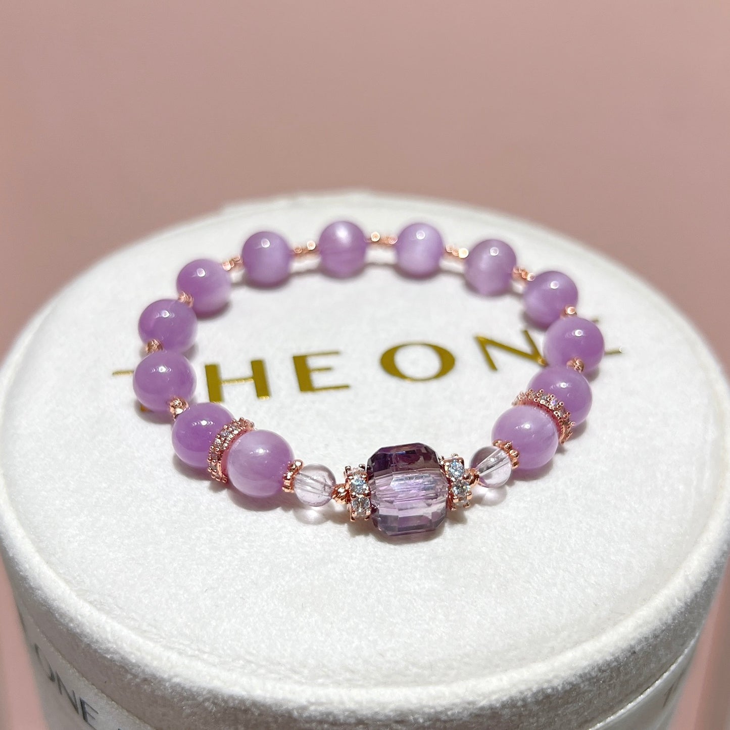 精品*紫鋰輝 x 紫水晶魔方