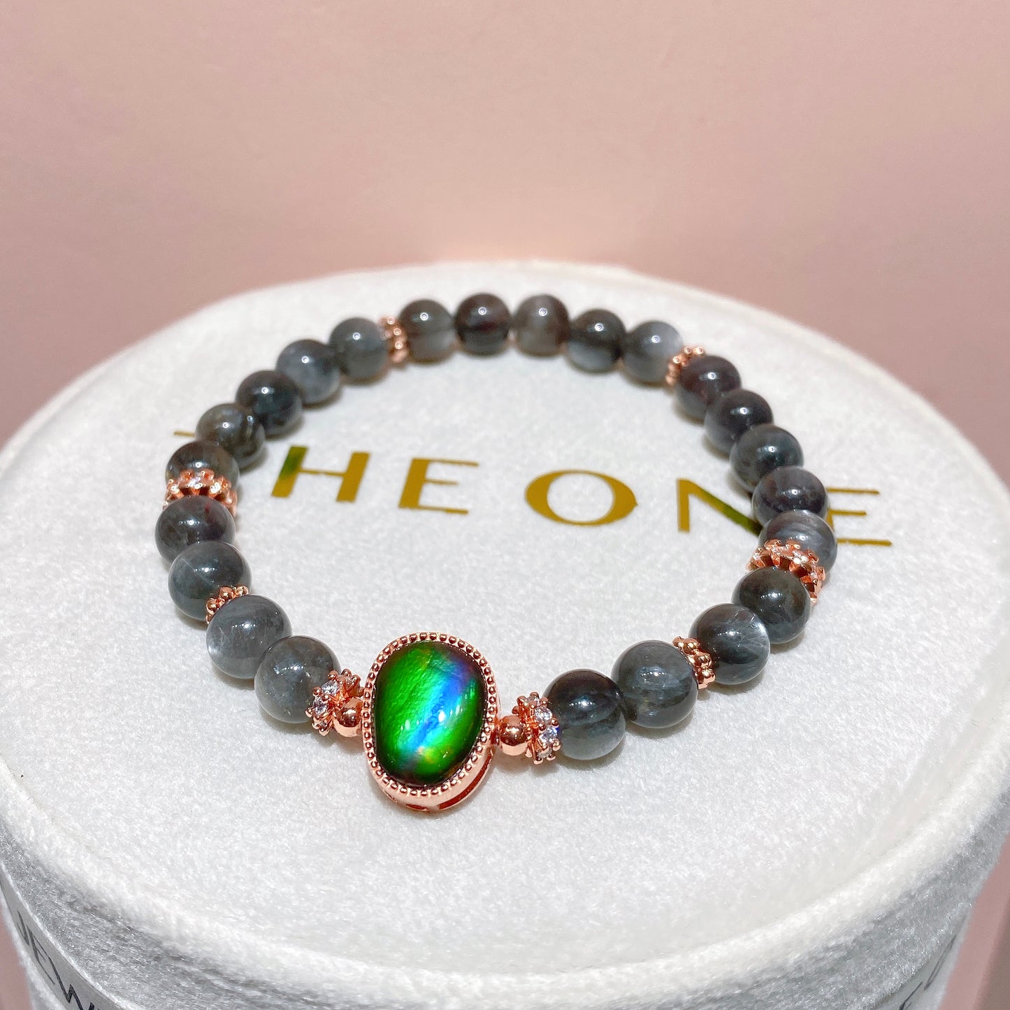 精品*黑星輝骨幹 x 斑彩石