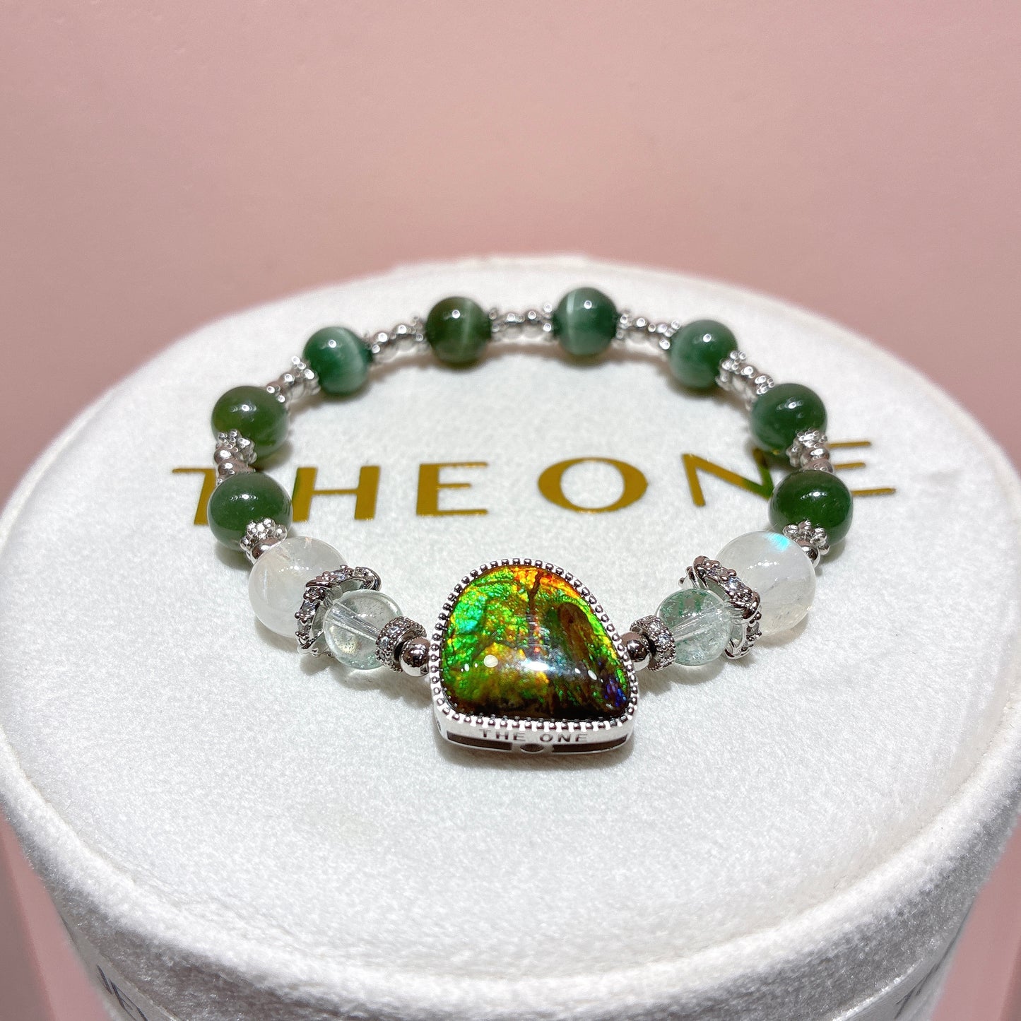 精品*綠透輝 x 斑彩石