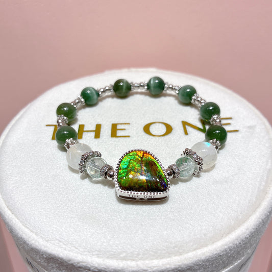 精品*綠透輝 x 斑彩石