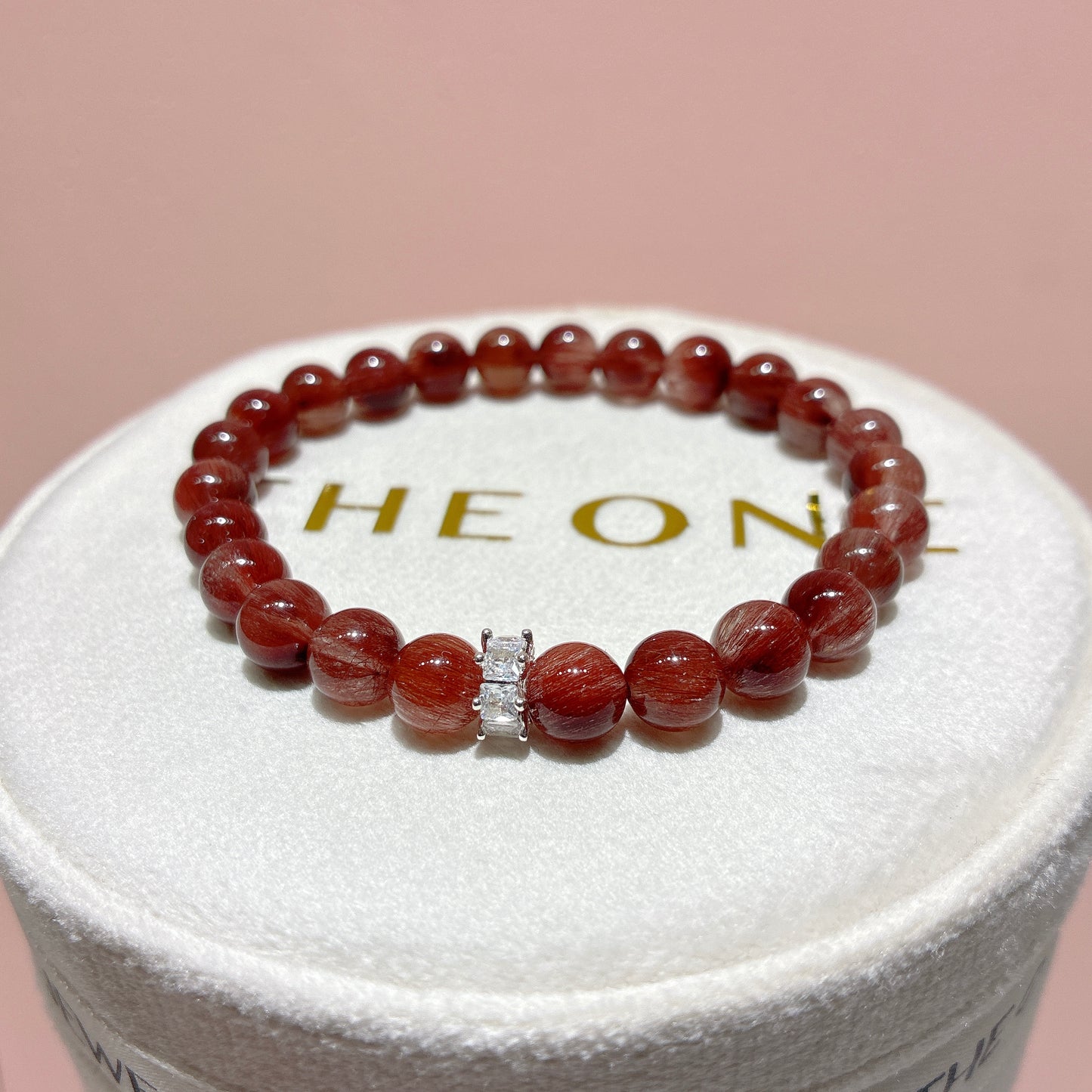 精品*巴西紅順髮晶 7.3mm