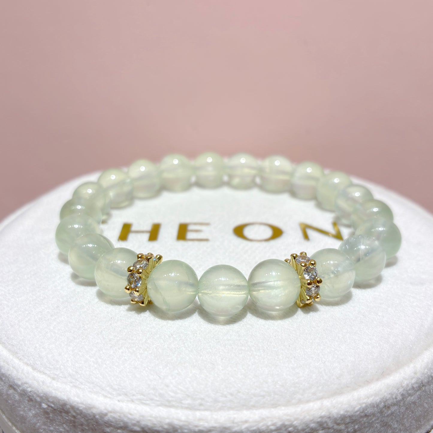 精品*葡萄石 8.5mm