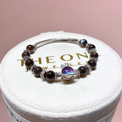 精品*黑金太陽石 x 瑞典天鐵