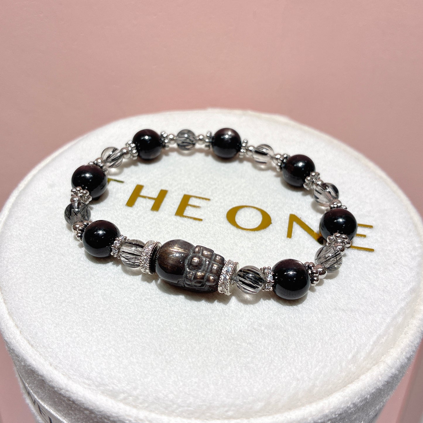 精品*金運石 x 黑金太陽貔貅