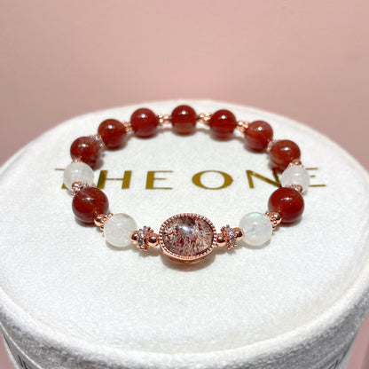 精品*巴西紅順髮晶 x 超級七