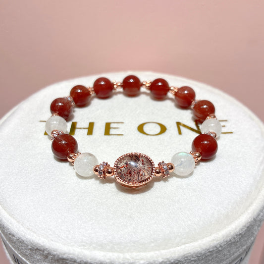 精品*巴西紅順髮晶 x 超級七