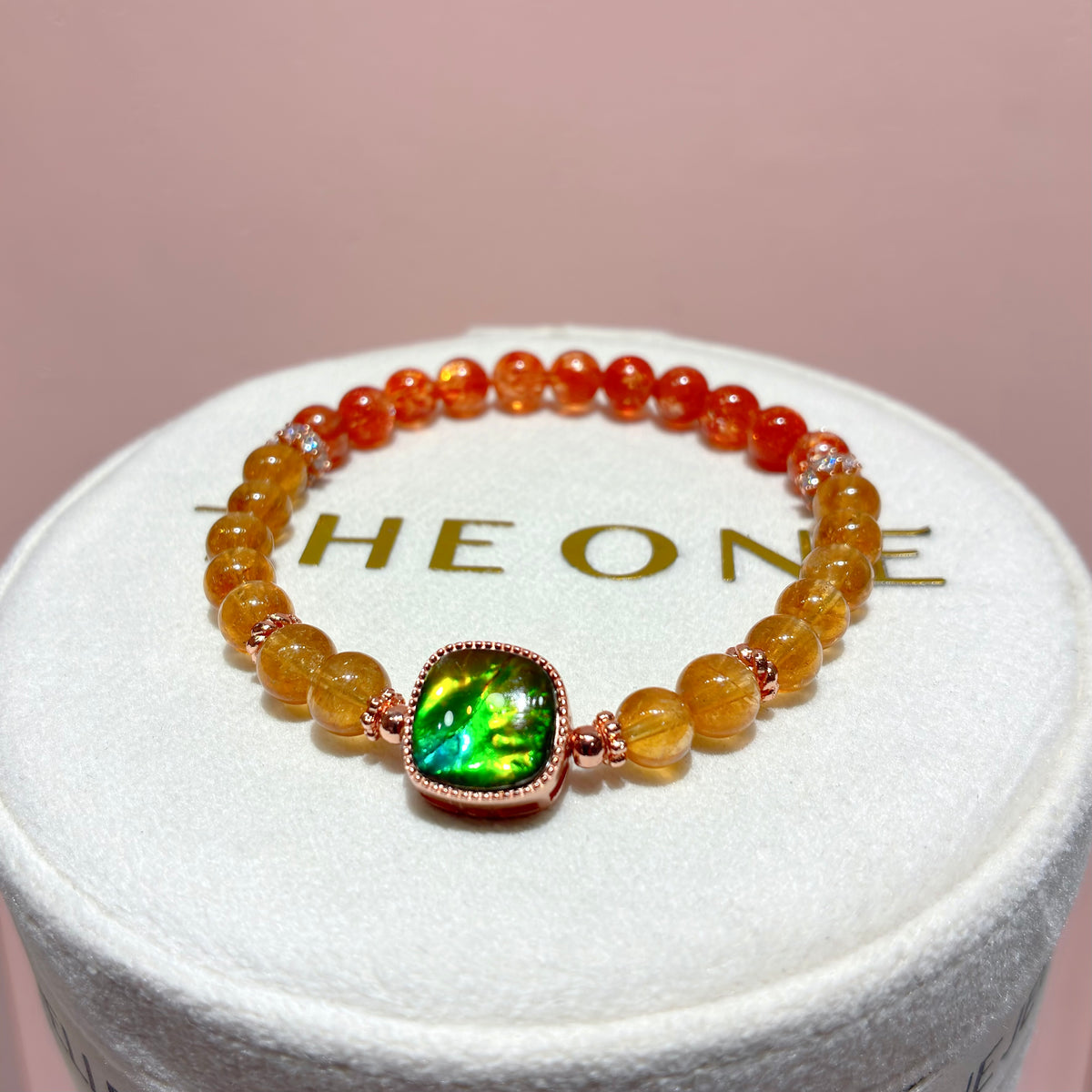 精品*黃碧璽 x 斑彩石