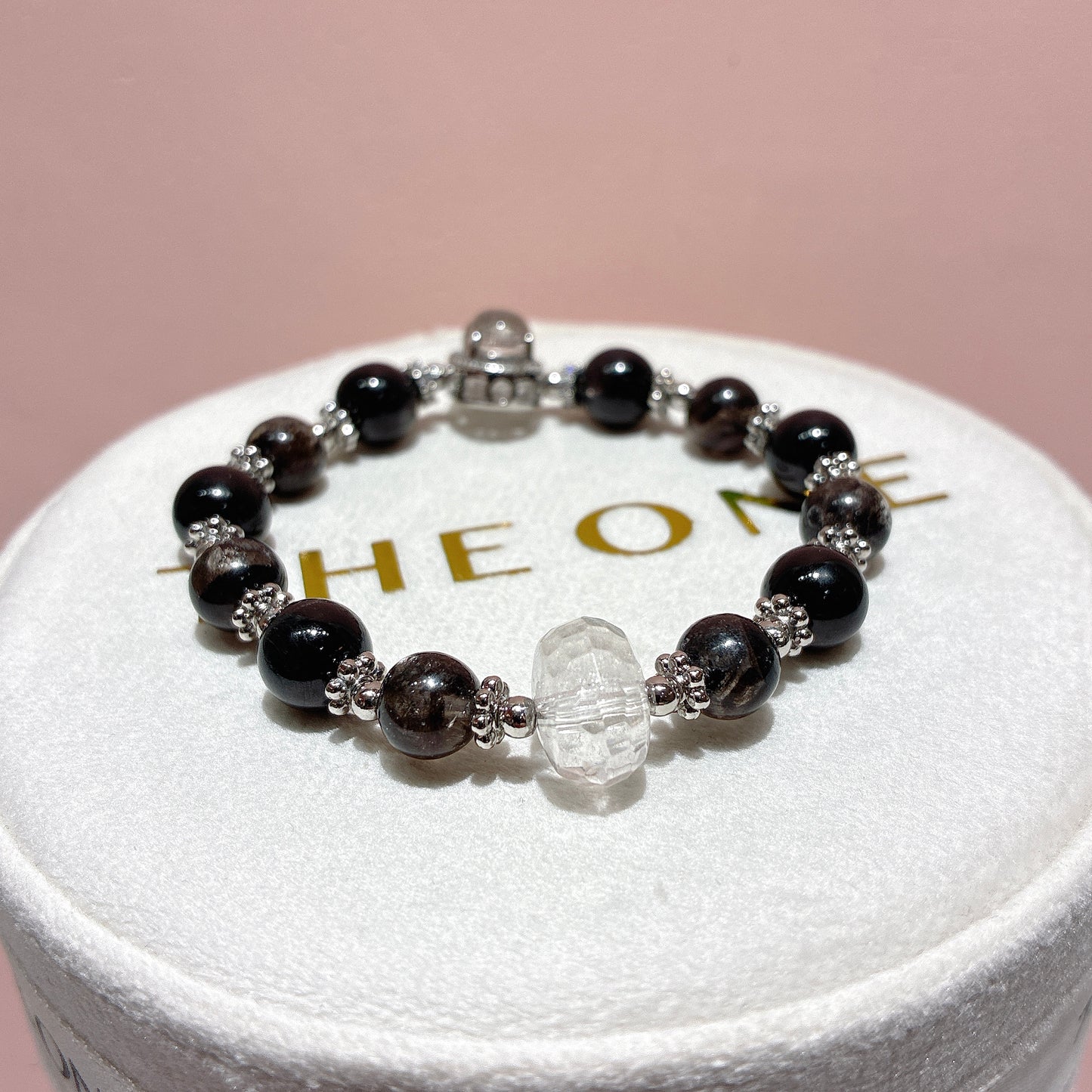 頂級*黑閃靈鑽 x 銀鈦晶