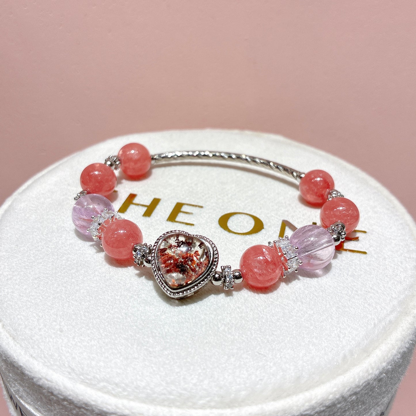 頂級*冰種紅紋石 x 紅幽靈