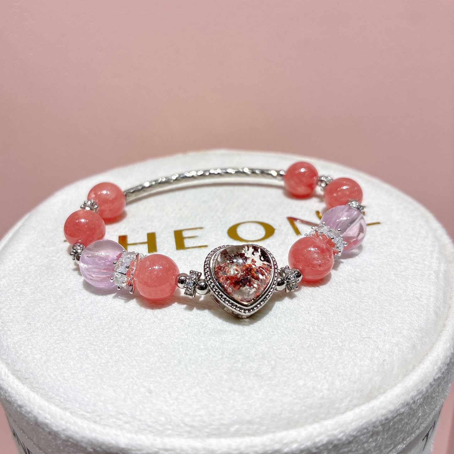 頂級*冰種紅紋石 x 紅幽靈