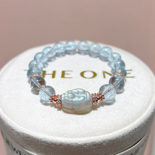 精品* 藍托帕斯 x 拉長石龍龜